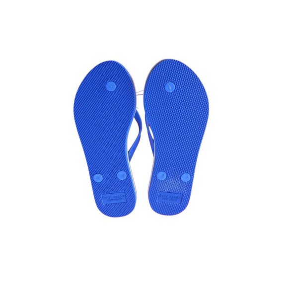 Kate Spade New York Starfish Flip Flops Blue White Women’s US 6 NWT - Picture 2 of 4